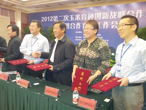 敦煌種業與國內9家種子企業簽署玉米育種創新戰略暨合作育種協議